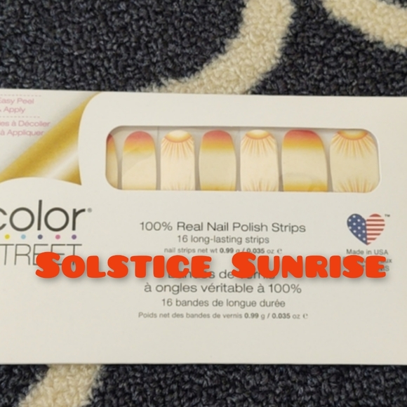 Color Street *Retired* Solstice Sunrise Nail Polish Strips - NWT - Picture 1 of 11